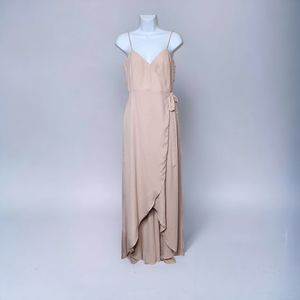 Show Me Your Mumu Mariah Blush Wrap Dress